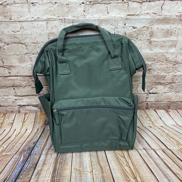 dsw green backpack